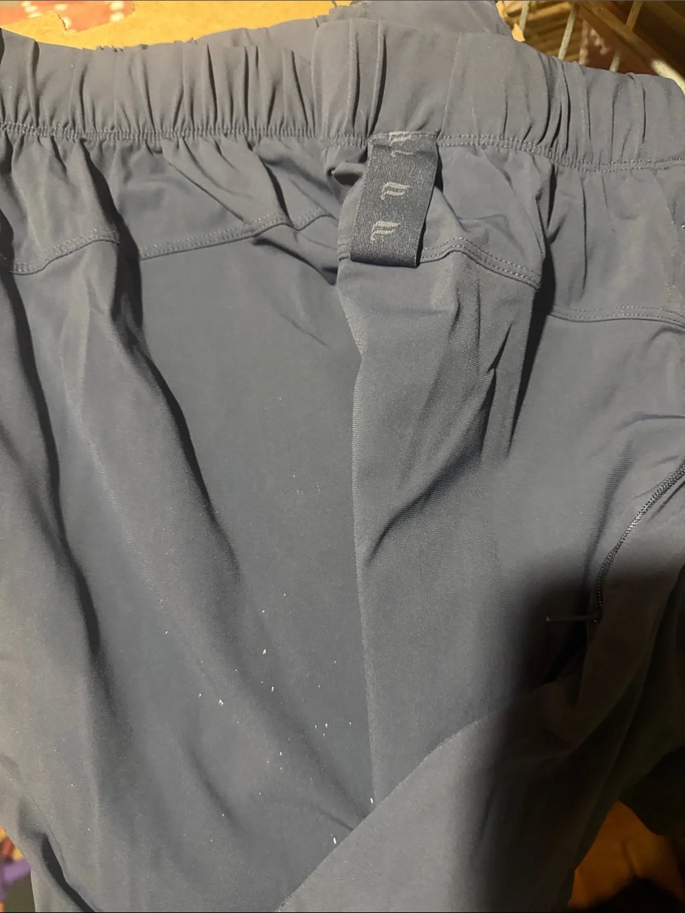 Fabletics Men's Athletic Shorts in Navy Blue